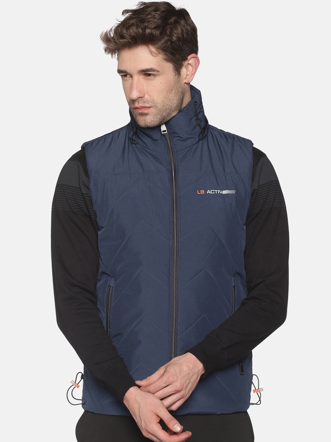 

SHOWOFF Men Blue Lightweight Padded Jacket