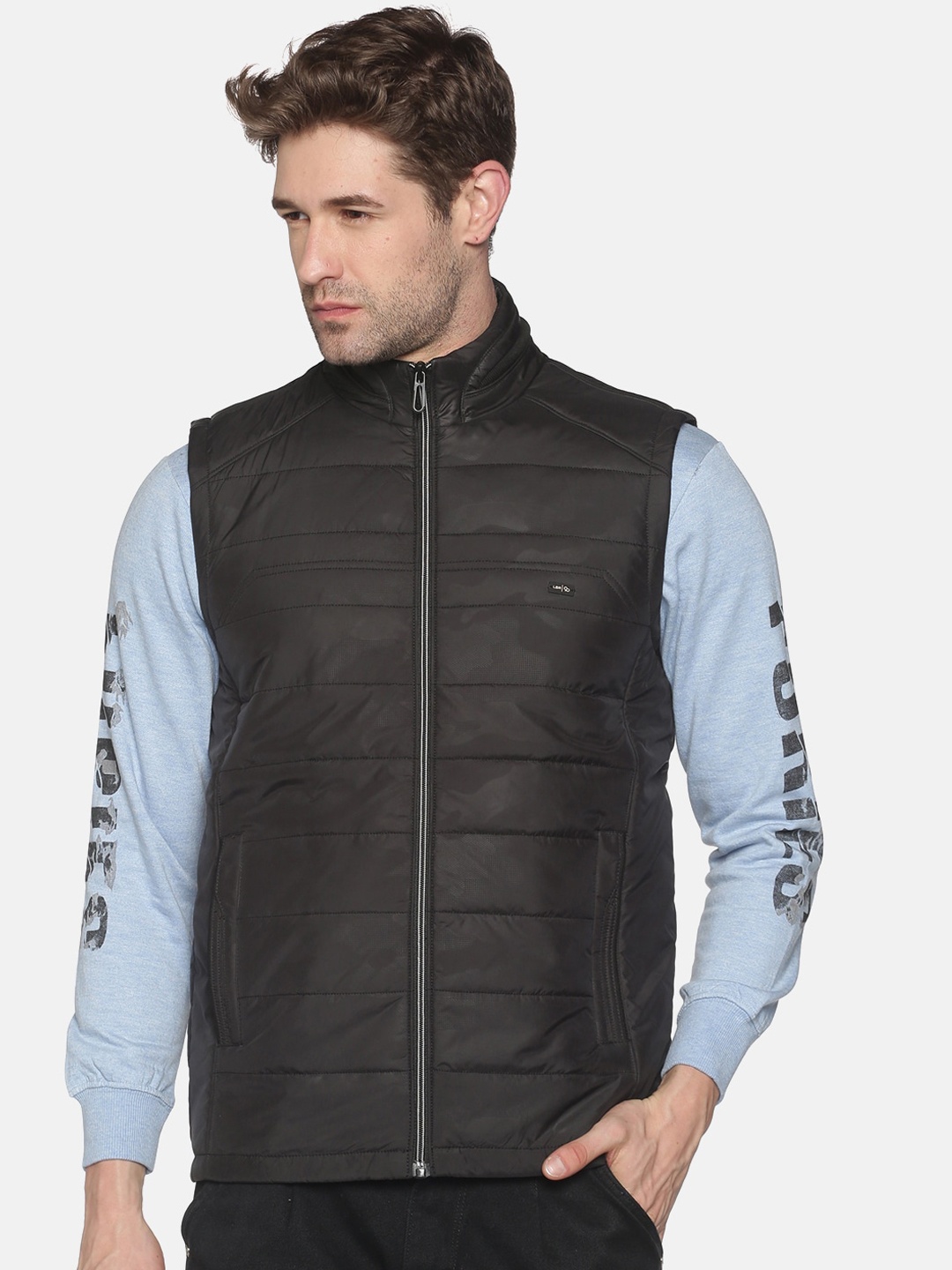

SHOWOFF Men Black Lightweight Padded Jacket