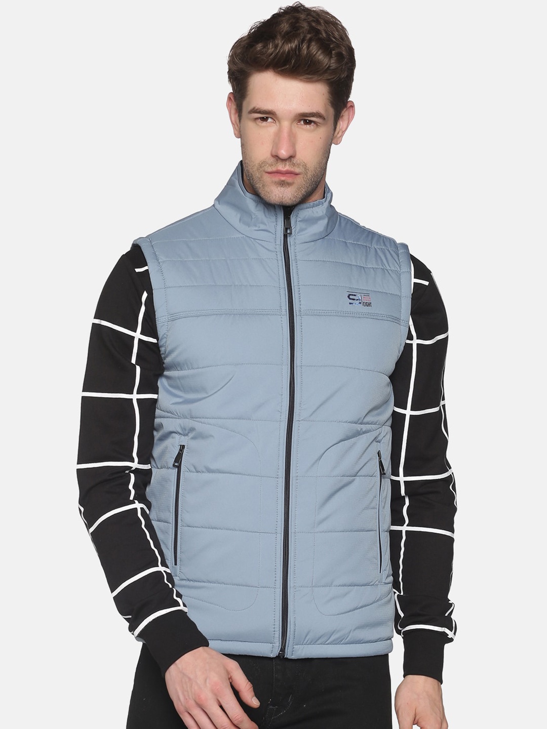 

SHOWOFF Men Blue Lightweight Padded Jacket