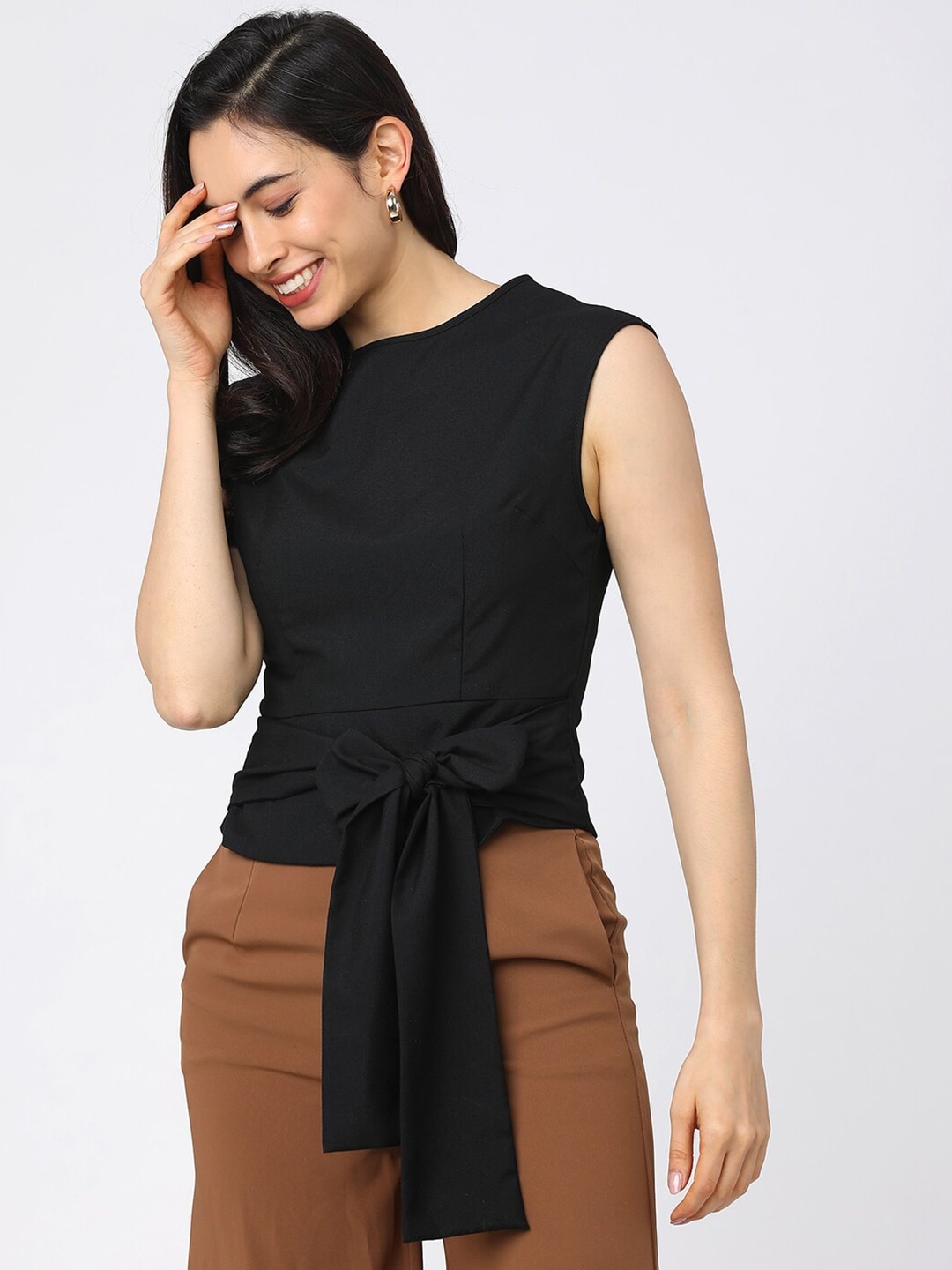 

Tokyo Talkies Black Regular Top
