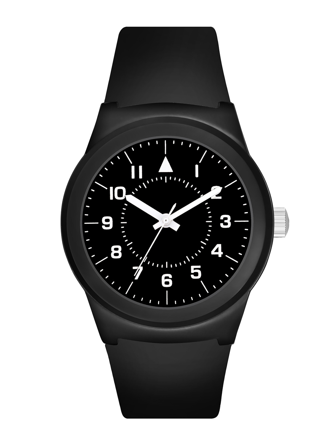 

PERCLUTION ENTERPRISE Men Black Dial & Black Straps Analogue Watch PE118