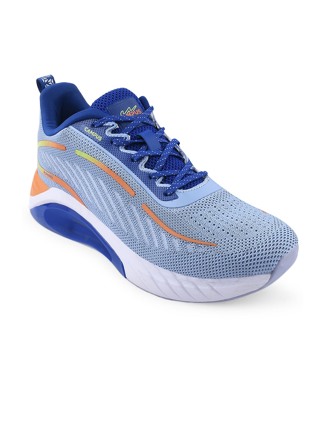 

Campus Men Blue Mesh Running Shoes