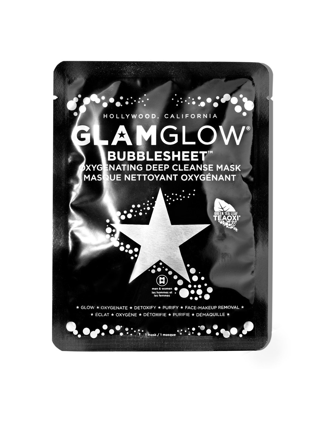 

GLAMGLOW Bubble Sheet Cleanse Mask, Black