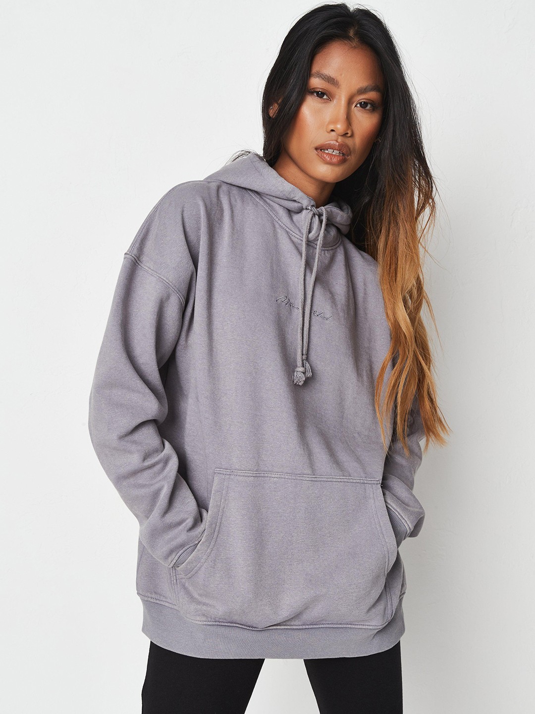 

Missguided Women Grey Sweatshirt
