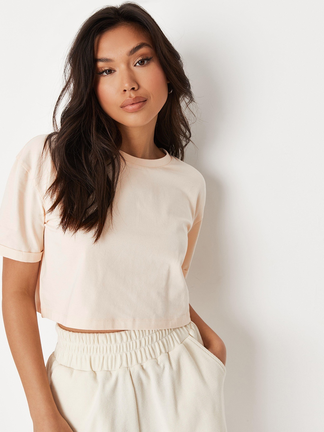 

Missguided Beige Regular Top