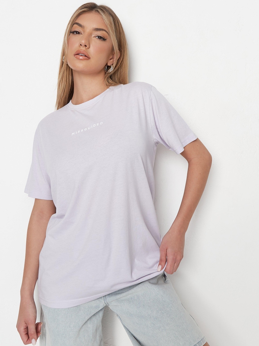 

Missguided Lavender Regular Top