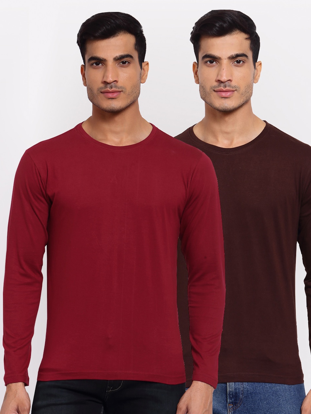 

FERANOID Men Maroon 2 Pockets T-shirt