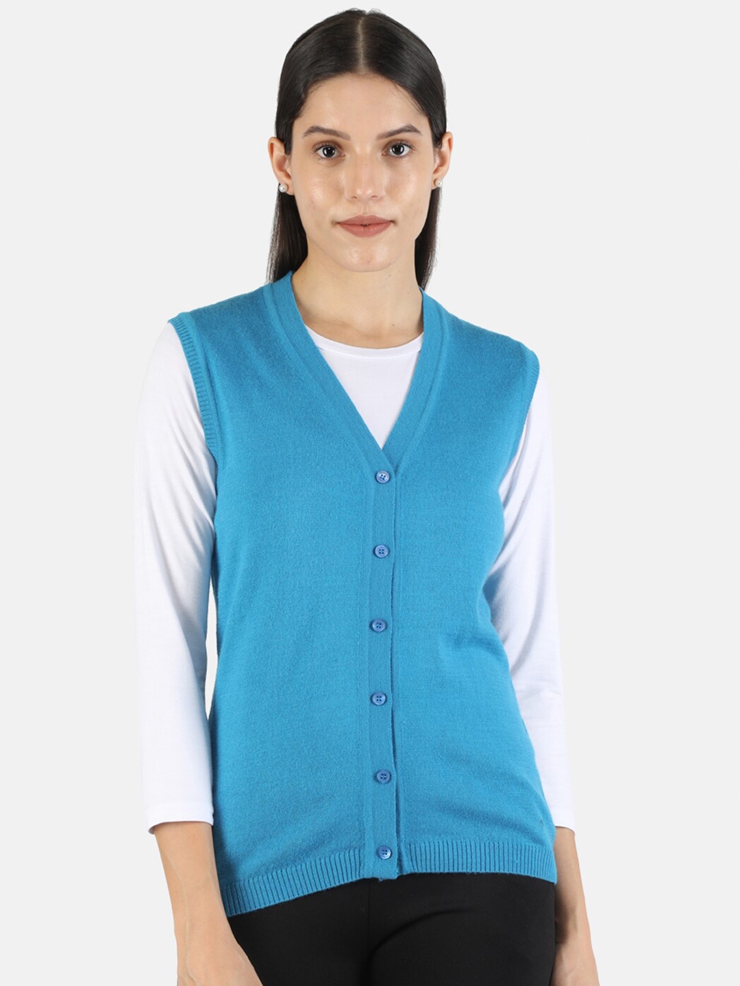 

Monte Carlo Women Blue Cardigan