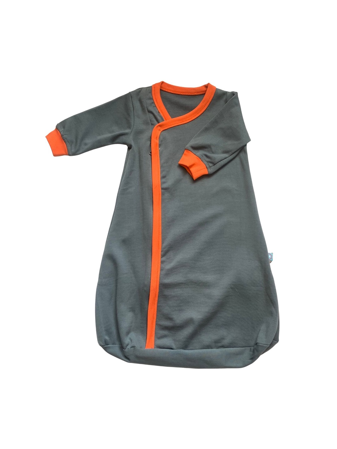 

cherrytoes Kids Grey & Orange Pure Cotton Sleeping Bag