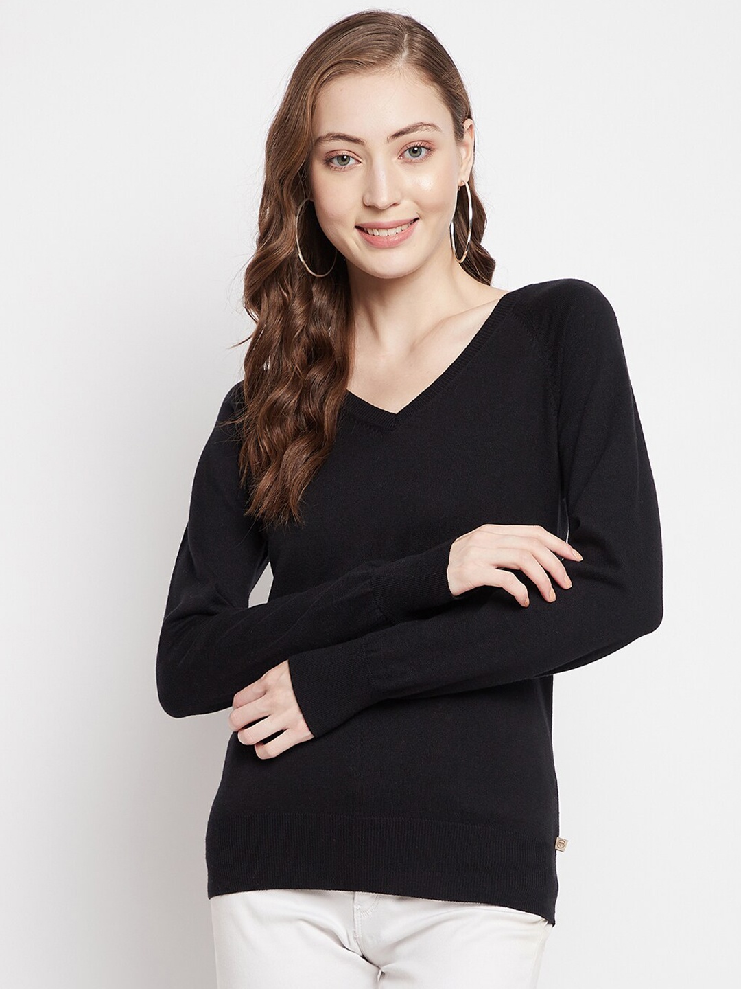 

Madame Women Black Pullover