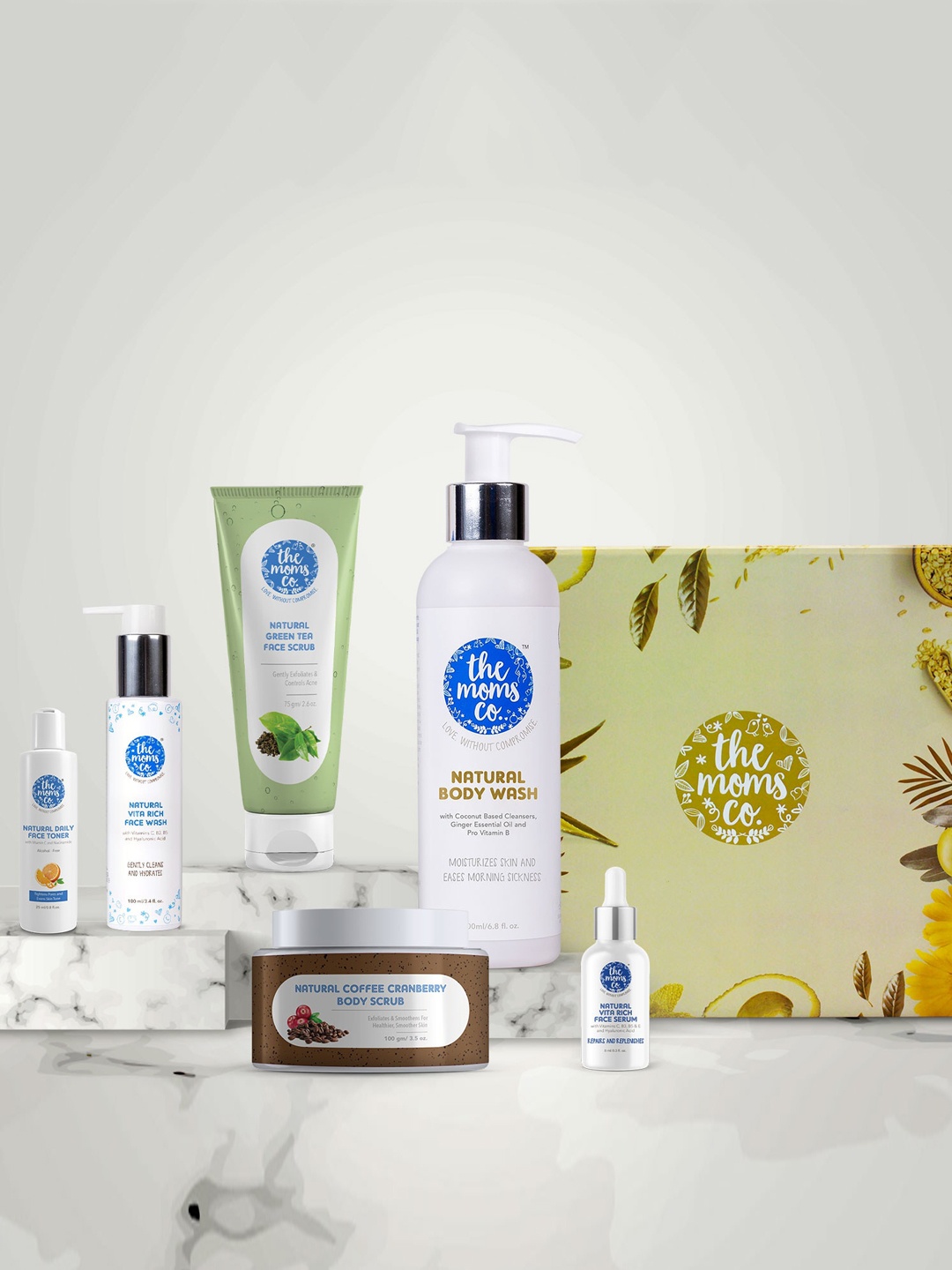 

The Moms Co. Daily & Weekly Summer Set with Gift Box, Na