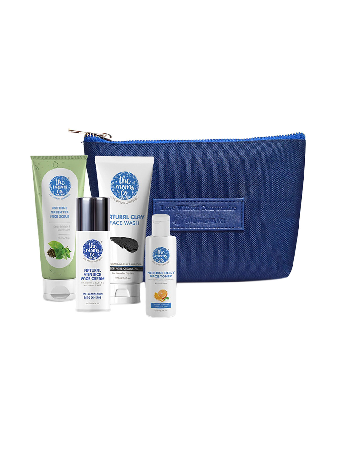 

The Moms Co. 4-Pieces Oily Skincare Kit, White
