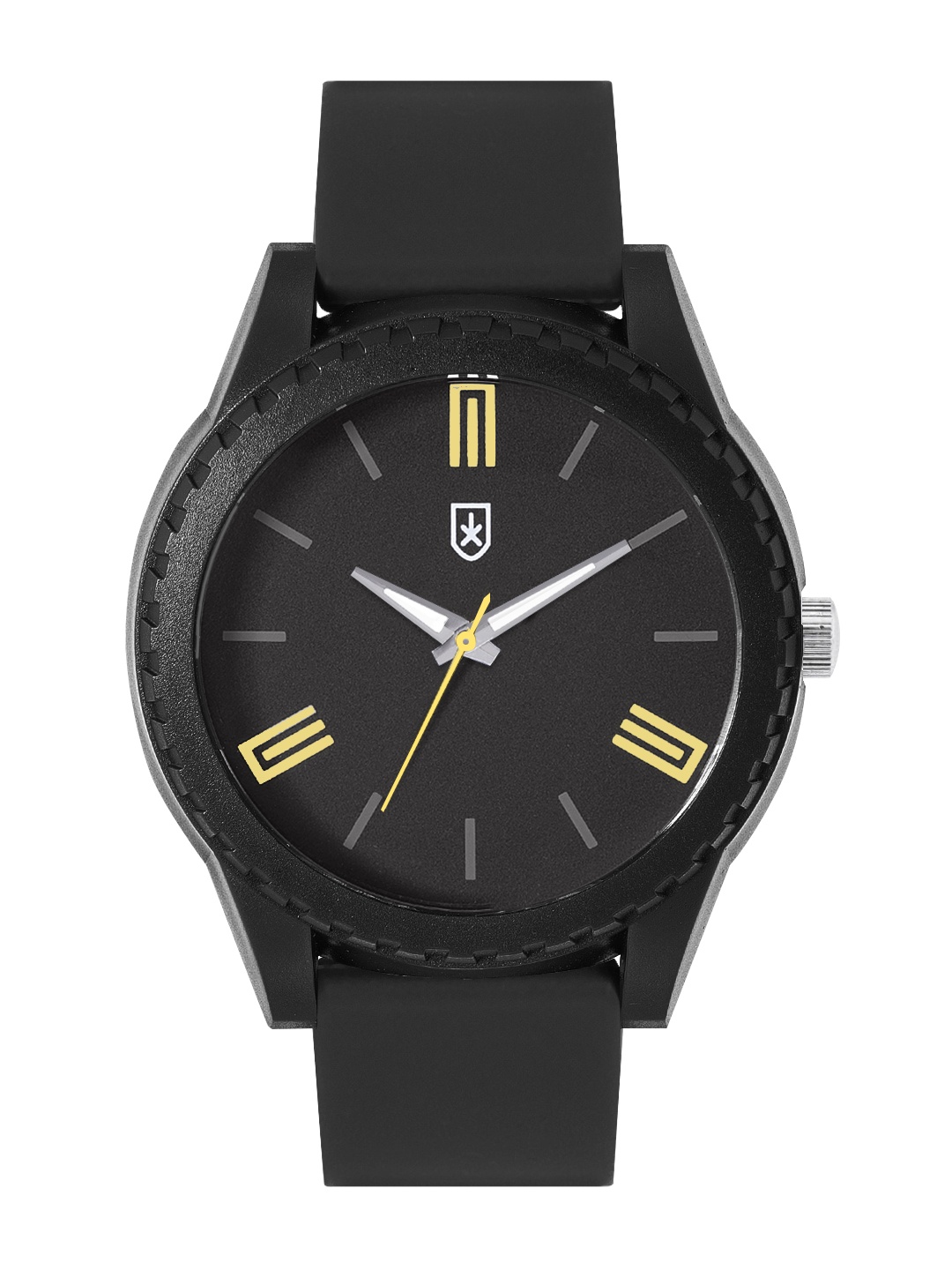 

The Roadster Lifestyle Co Men Black Dial & Black Straps Analogue Watch RD-AW21-6B