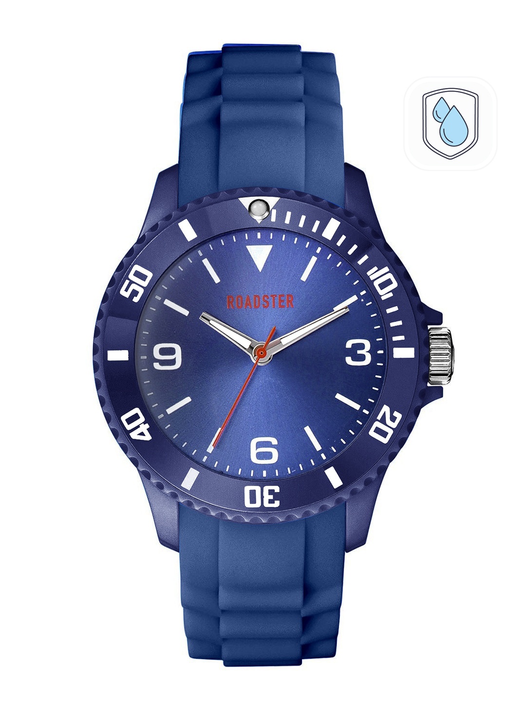 

The Roadster Lifestyle Co Men Blue Dial & Blue Straps Analogue Watch RD-AW21-4A