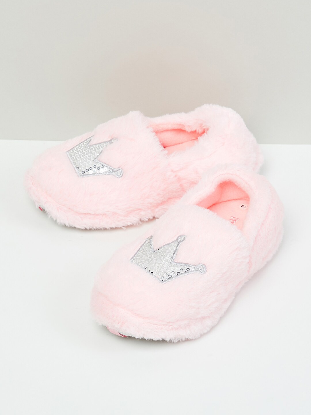 

max Girls Pink Rubber Slip-On