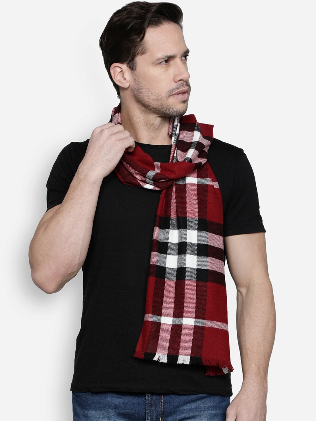 

Alvaro Castagnino Men Maroon Mufflers