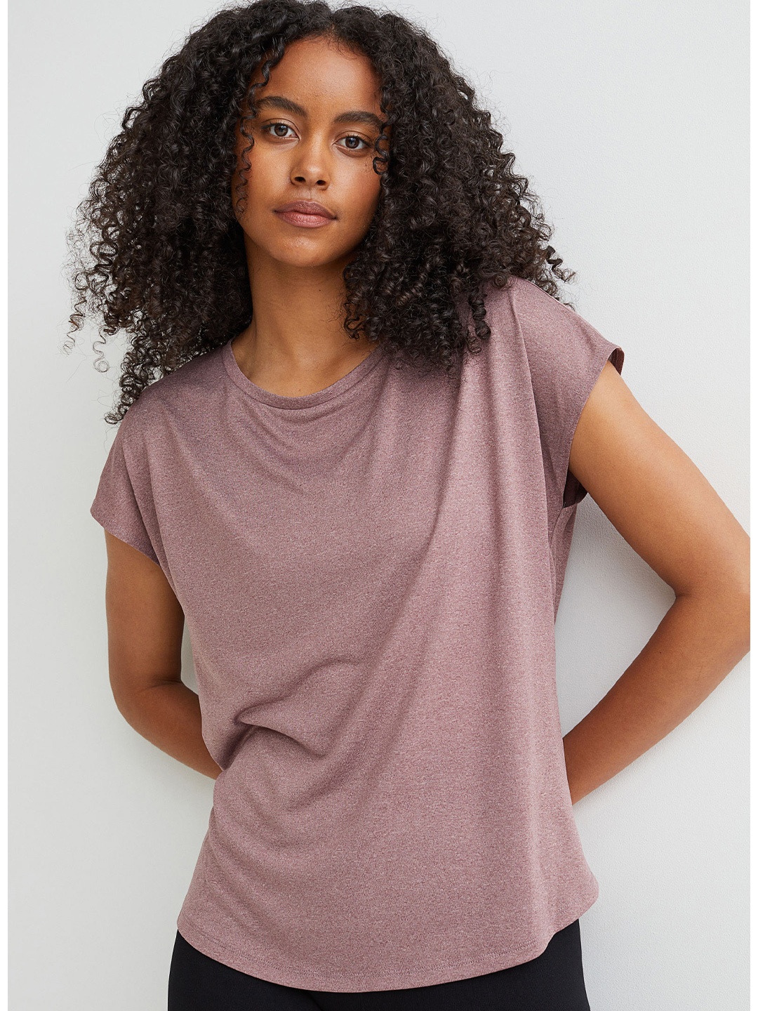 

H&M Women Pink Sports top