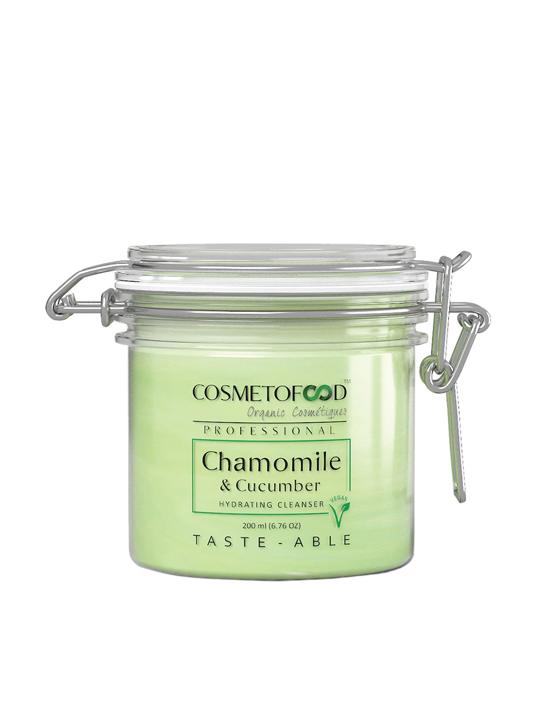 

COSMETOFOOD Professional Chamomile & Cucumber Hydrating Face Cleanser 200 ml, Multi