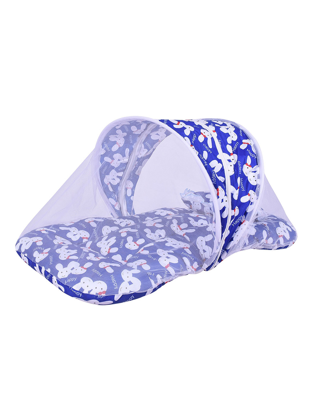 

Moms Home Kids Navy Blue Baby Cotton Mosquito Foldable Net Bedding