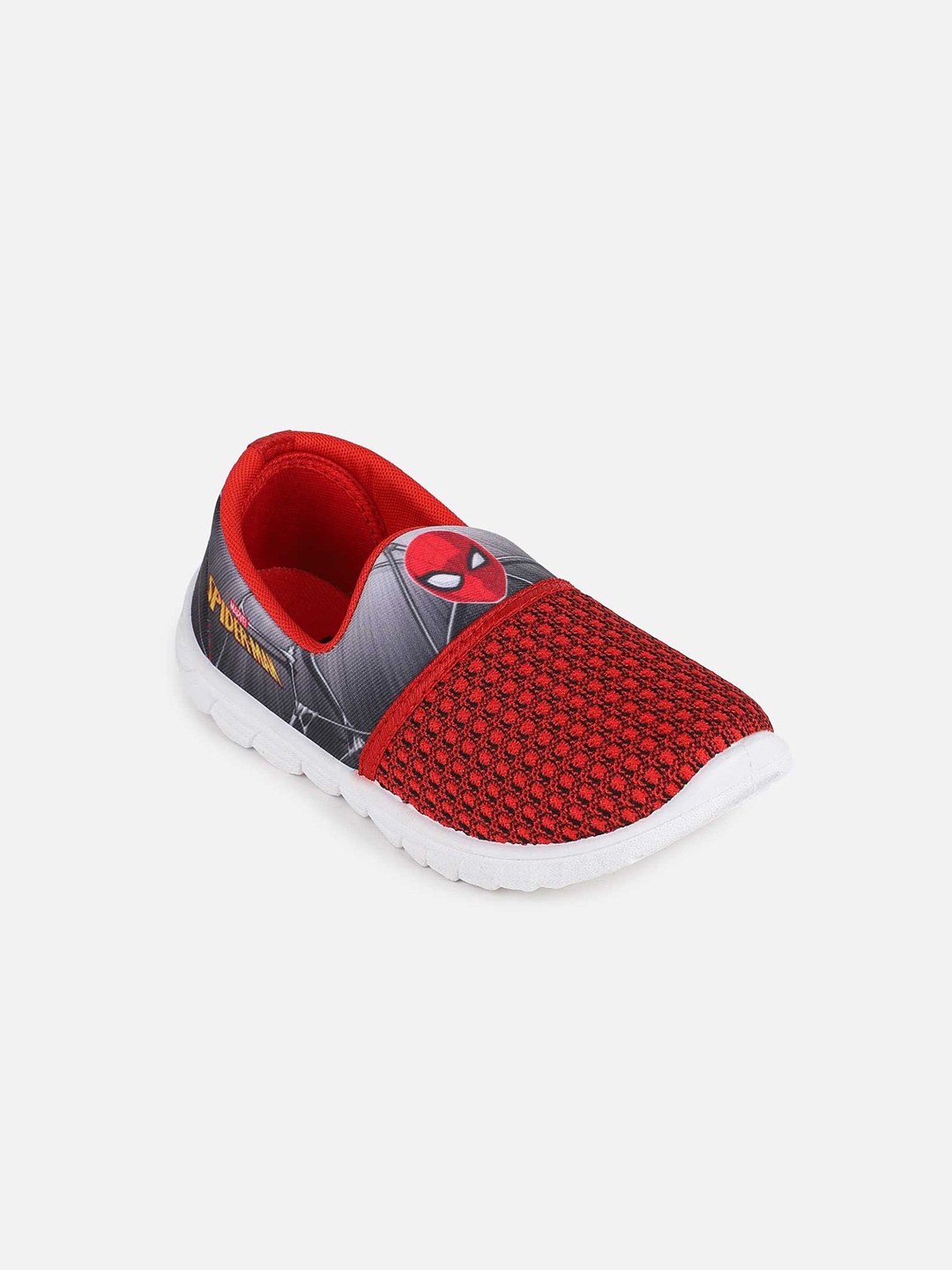 

Kids Ville Boys Red & Grey Spider-Man Slip-On Sneakers