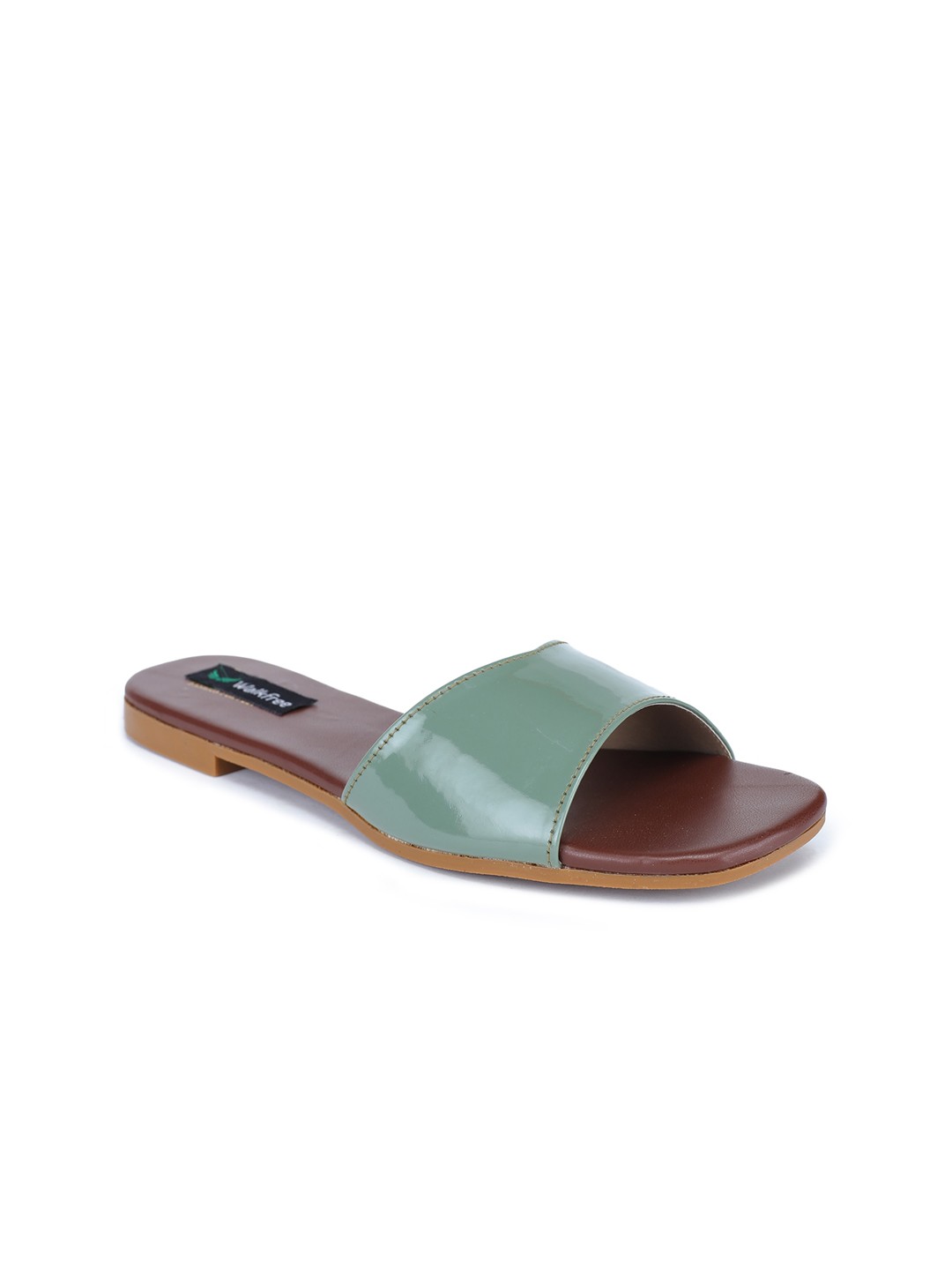 

Walkfree Women Sea Green Open Toe Flats
