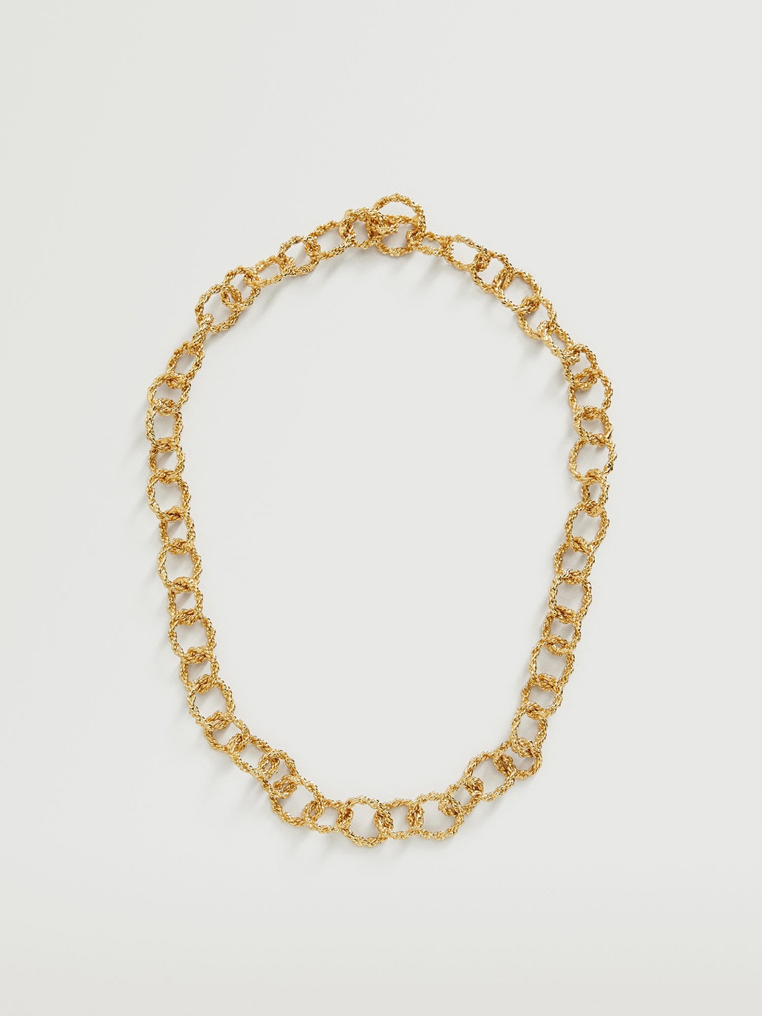 

MANGO Gold-Toned Link Necklace