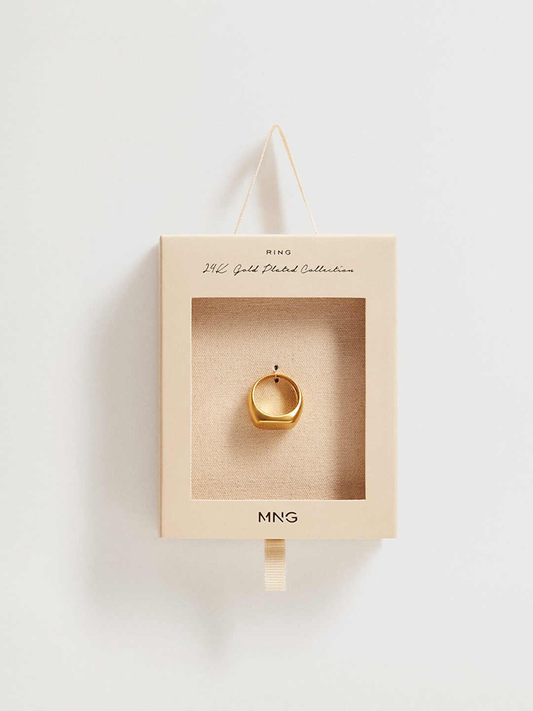 

MANGO Women 24K Gold-Plated Finger Ring