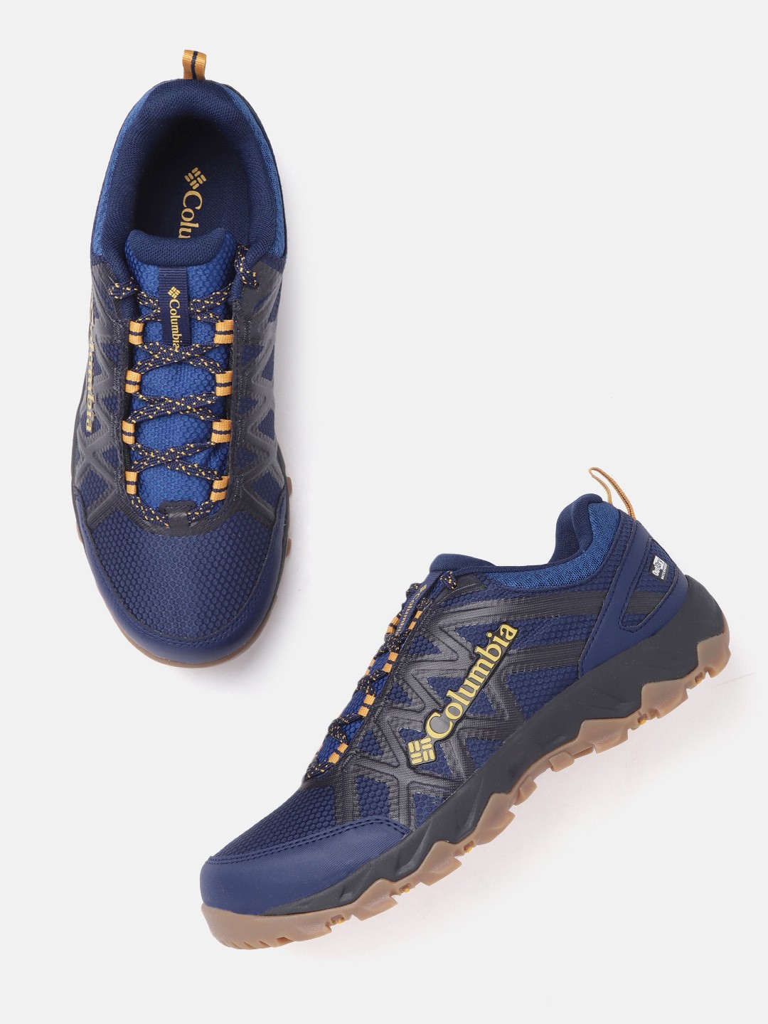 

Columbia Men Navy Blue PEAKFREAK X2 OUTDRY Trekking Non-Marking Shoes