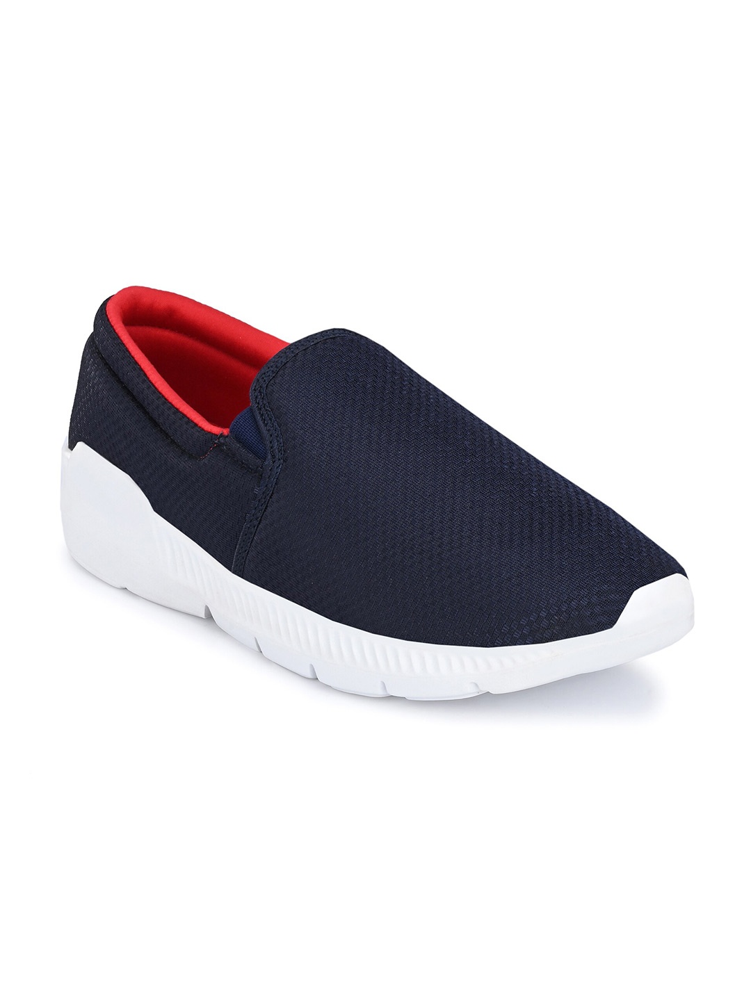 

Yuuki Men Navy Blue Mesh Walking Non-Marking Shoes