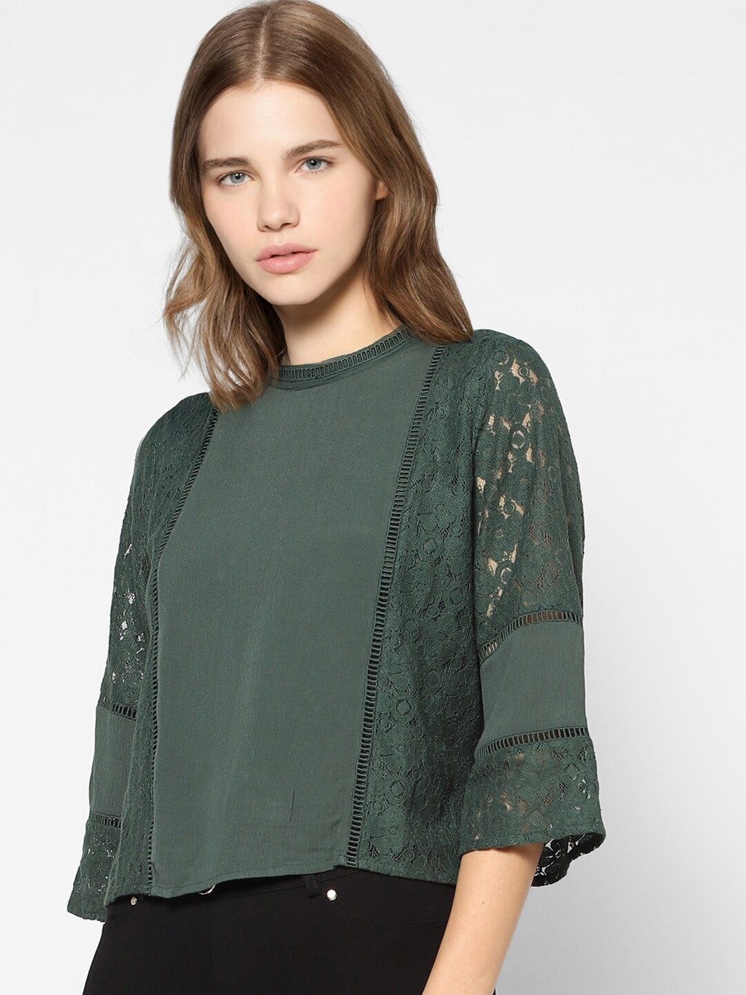 

ONLY Green Regular Top