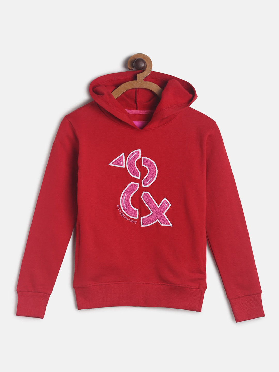 

TALES & STORIES Girls Red Printed Sweatshirt