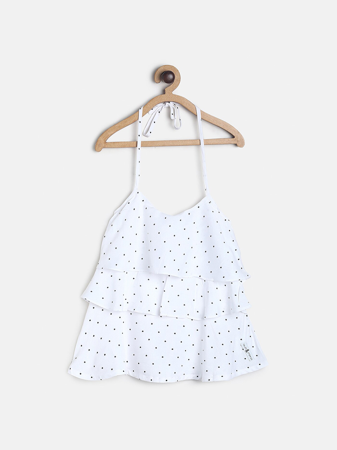 

TALES & STORIES White A-Line Top