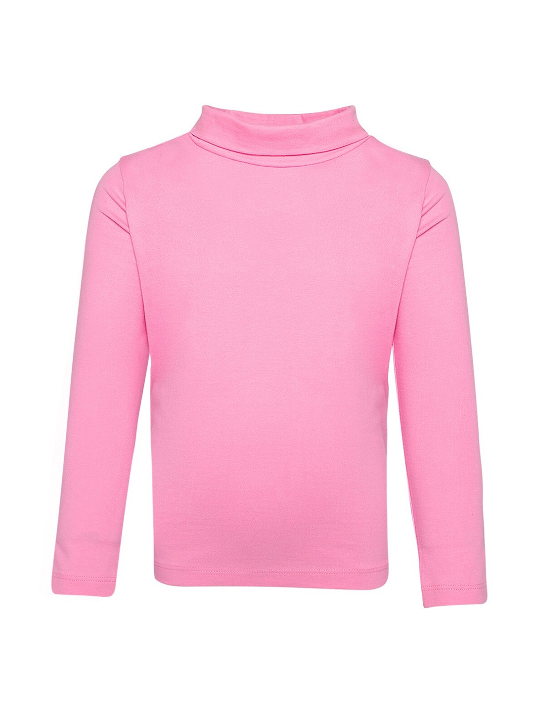 

A Little Fable Girls Pink Turtle Neck T-shirt