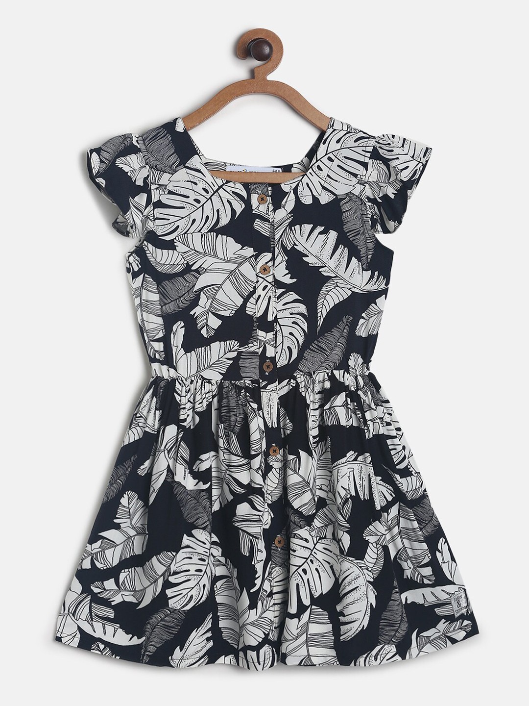 

TALES & STORIES Black & Off White Dress