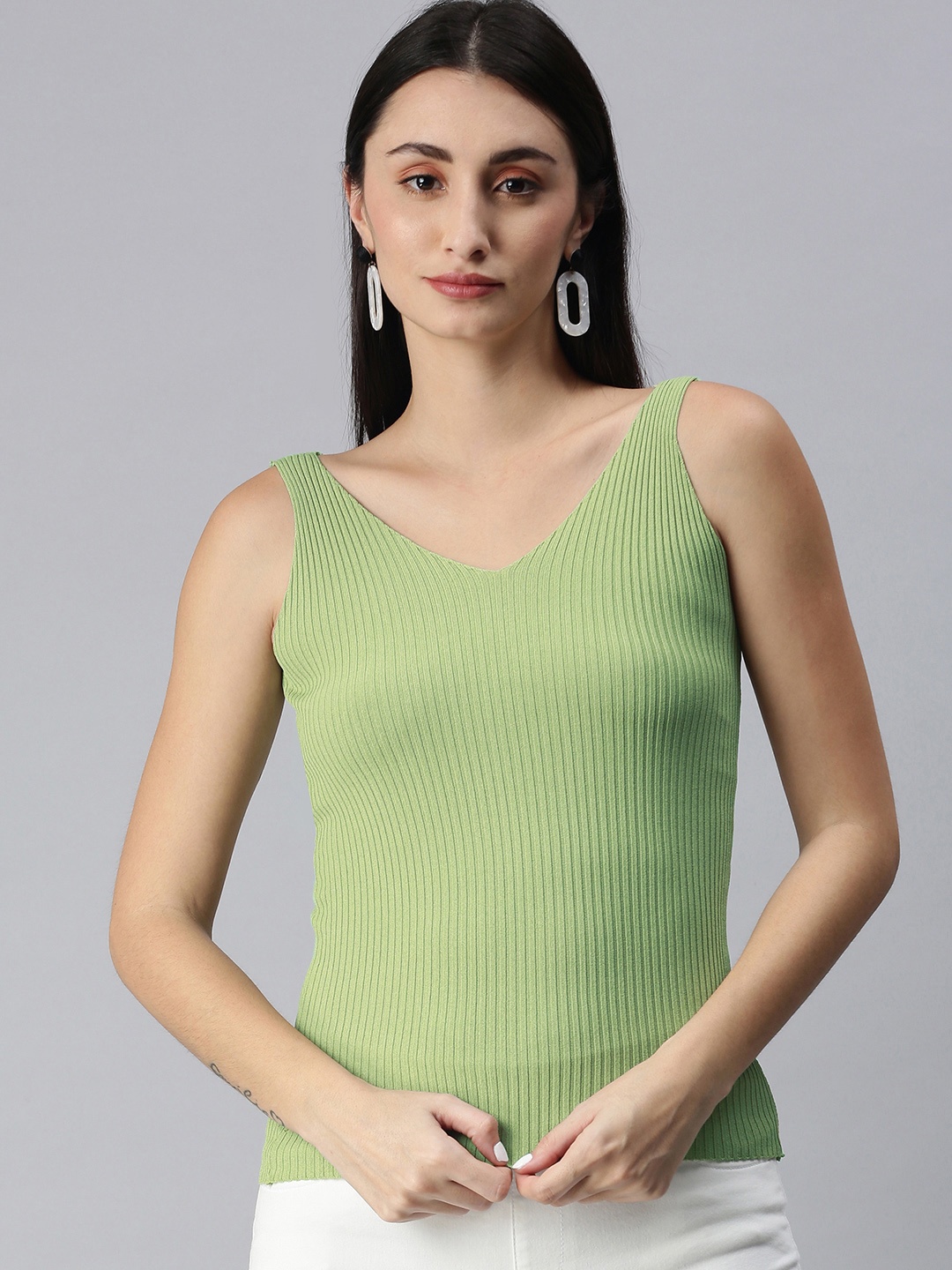 

XO LOVE Green Tank Top