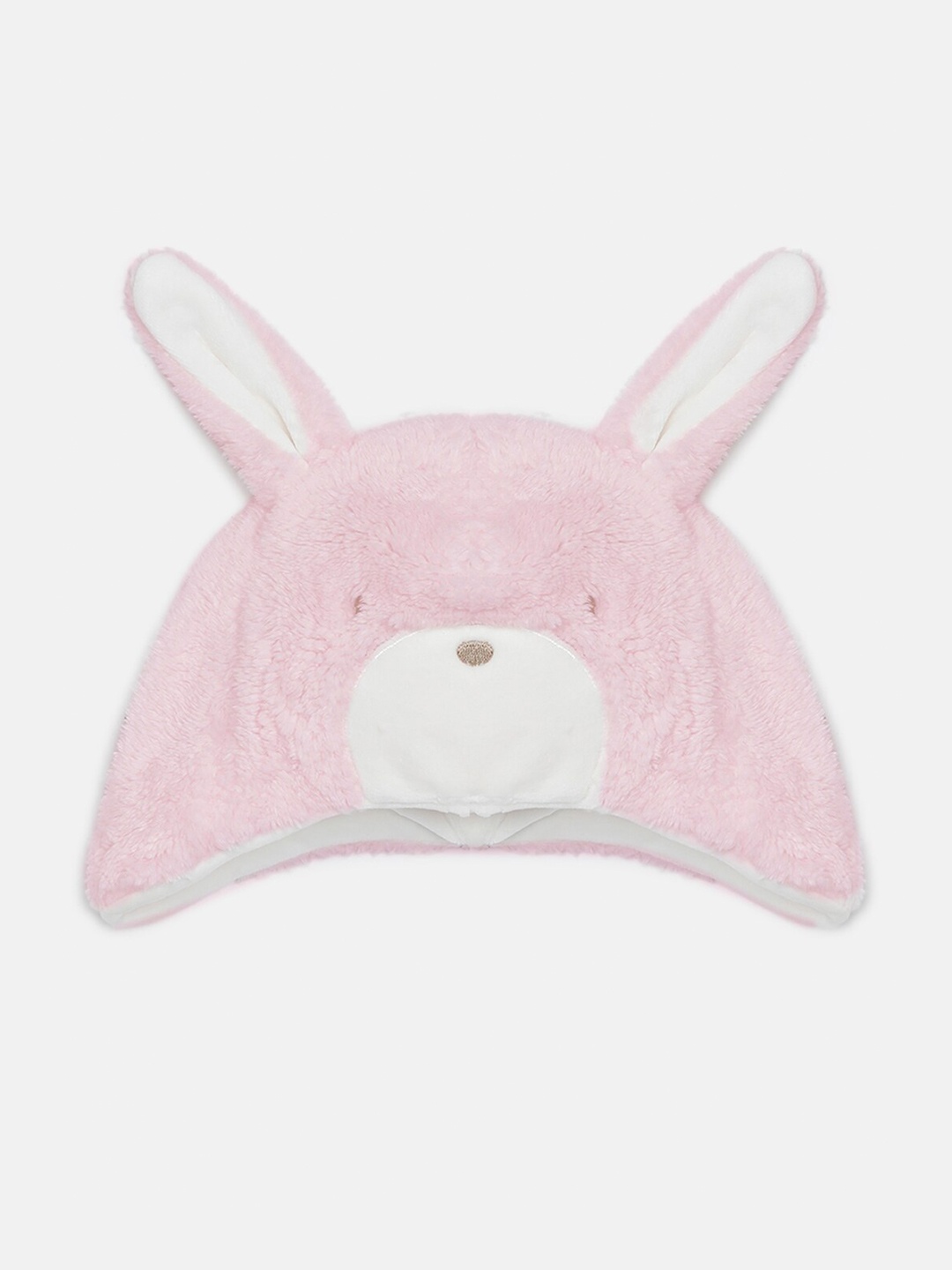 

Chicco Girls Pink & White Beanie