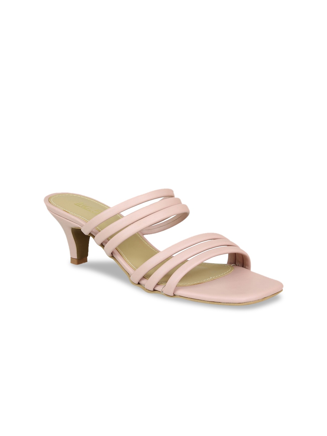 

Inc 5 Peach-Coloured Stiletto Sandals