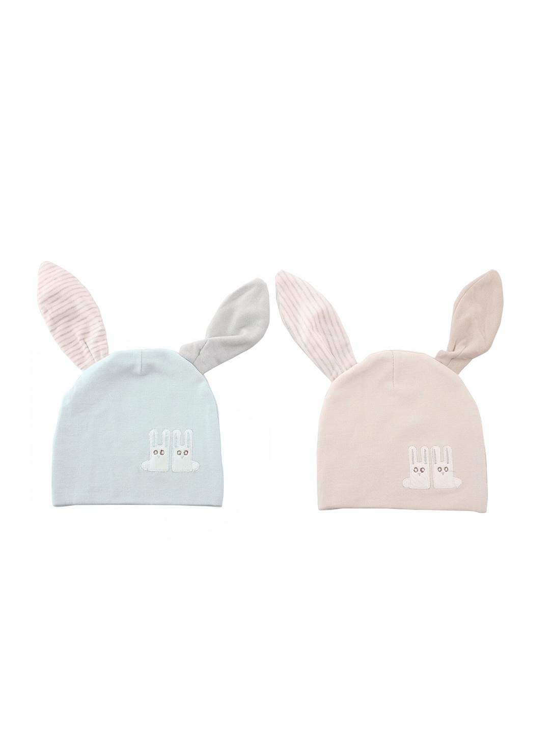 

Baby Moo Unisex Kids Blue & Pink Beanie