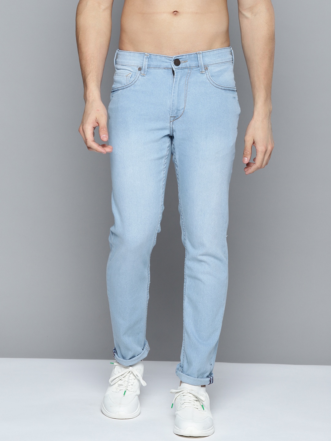 

HERE&NOW Men Blue Slim Fit Stretchable Jeans