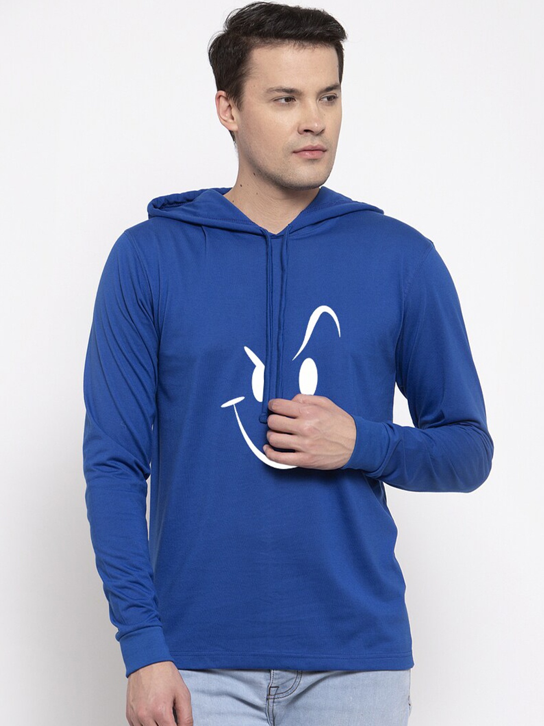 

Friskers Men Blue Pockets T-shirt