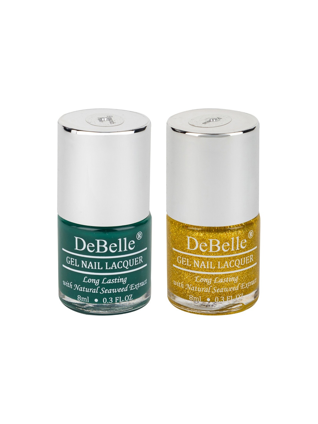 

DeBelle Set of 2 Gel Nail Polish- Hyacinth Folio & Pegasus - 8ml Each, Green