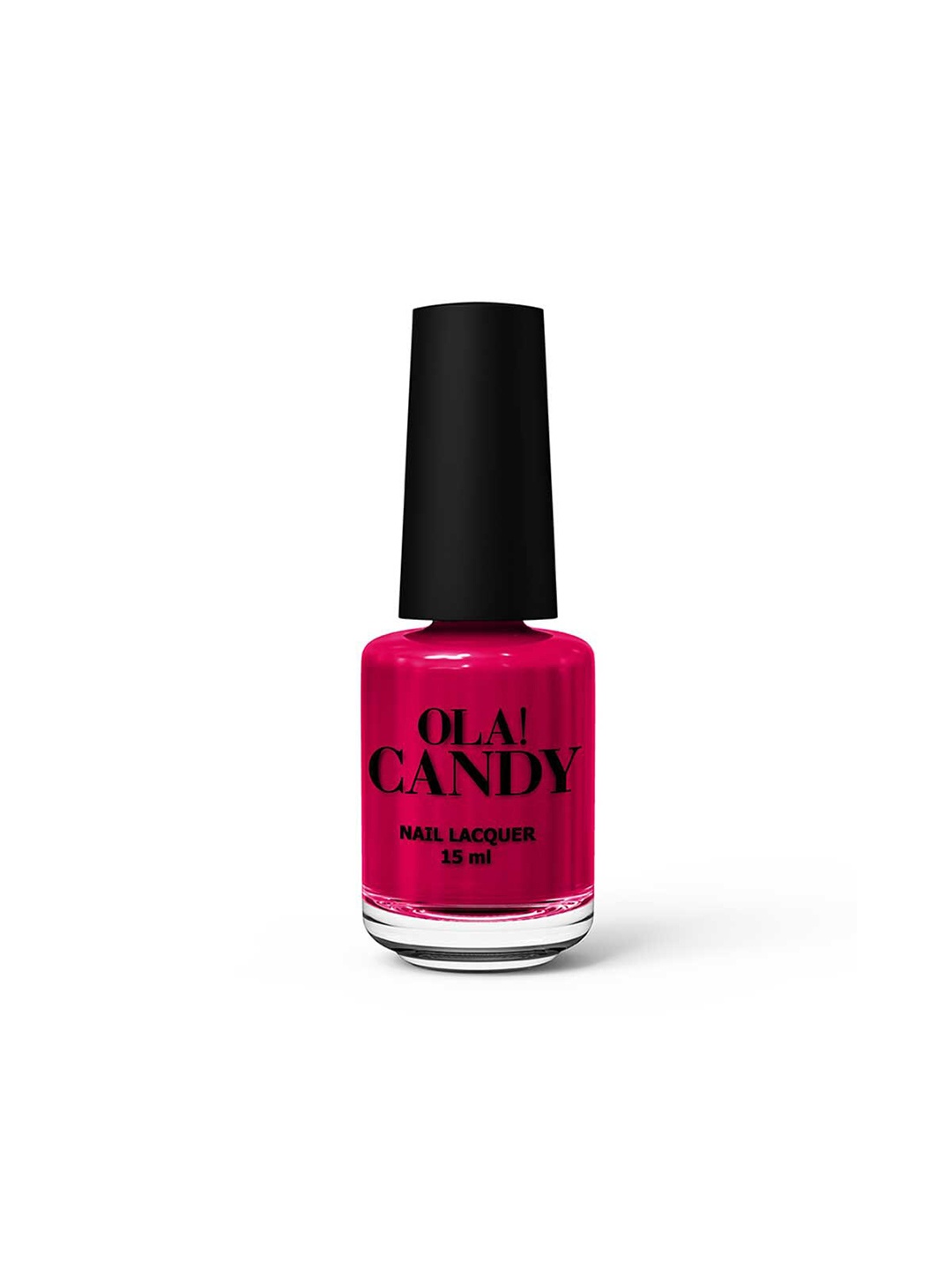 

OLA CANDY Mexican Rosa by Ola! Candy Pink Nail Polish 15 ml, Red