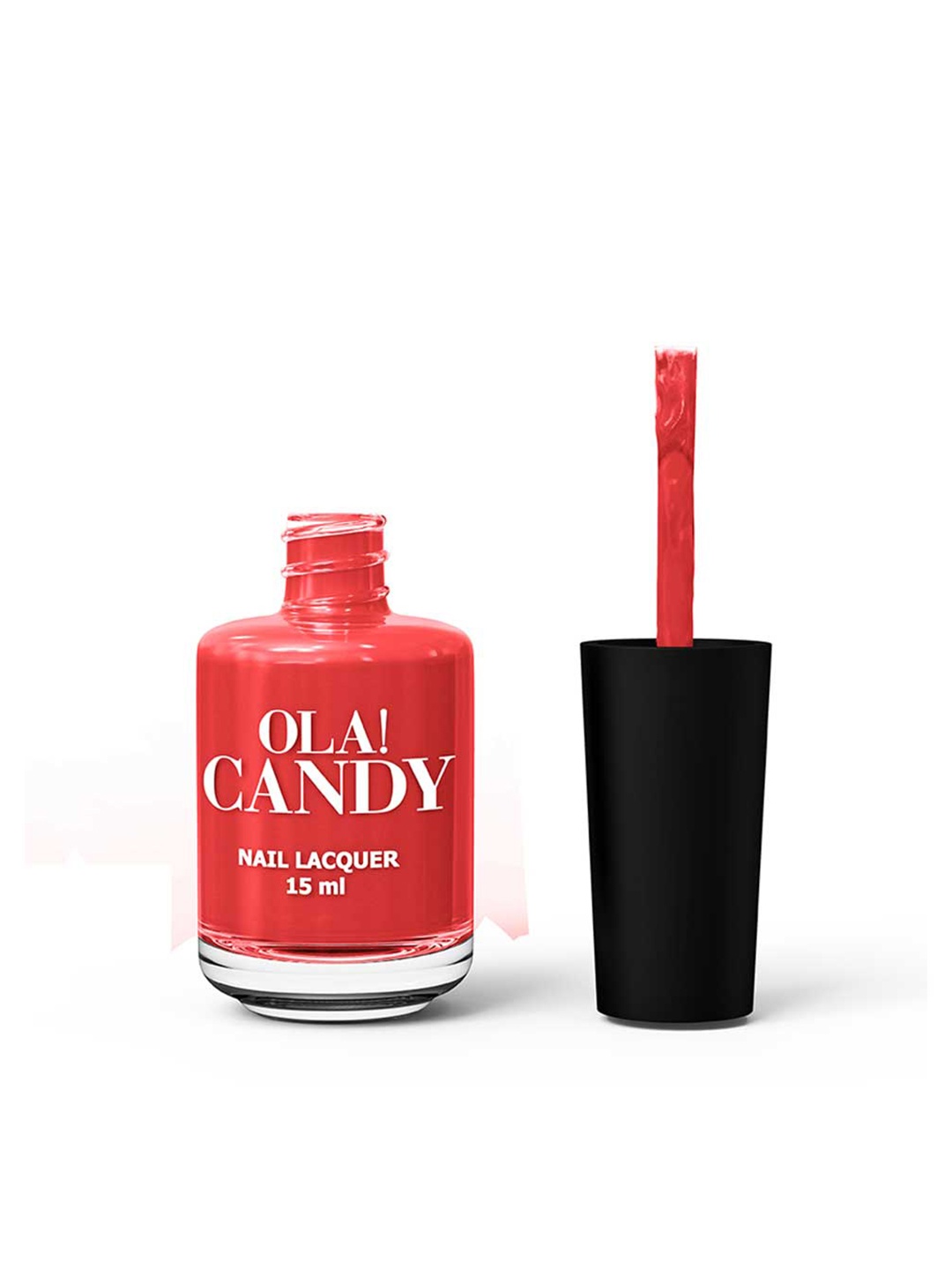 

OLA CANDY Madame Daisy Pink Nail Polish, Red