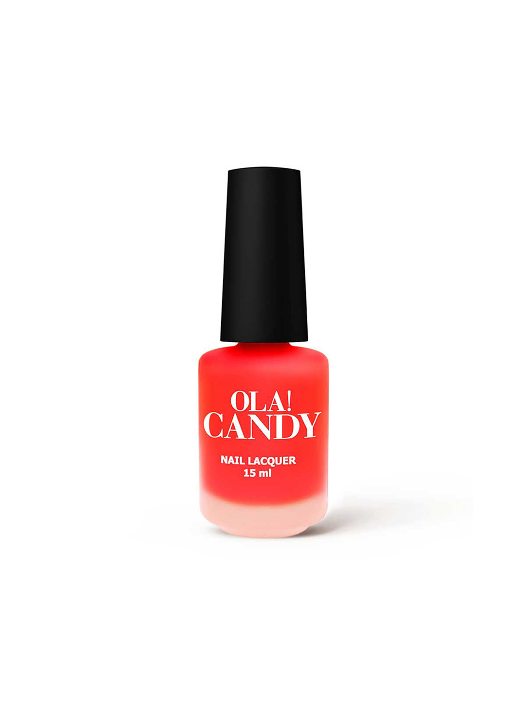 

OLA CANDY Coral Beach Holiday Matte by Ola! Candy Matte Collection Nail Polish 15 ml, Orange