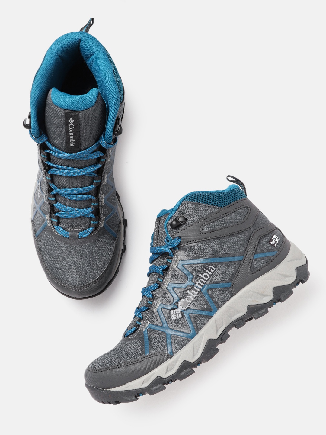 

Columbia Women Grey PEAKFREAK X2 MID OUTDRY Trekking Non-Marking Shoes