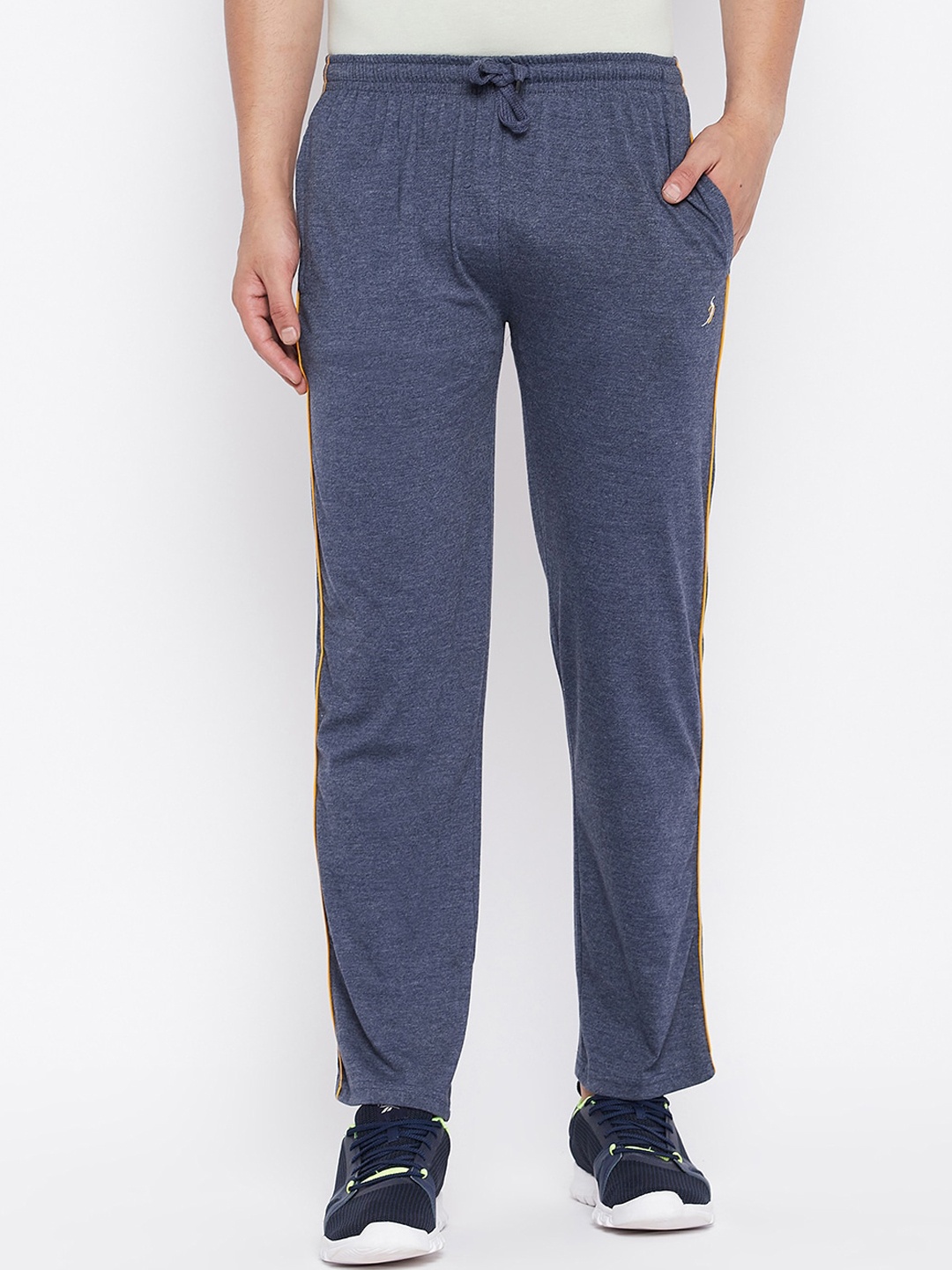 

Duke Men Blue Solid Track Pants