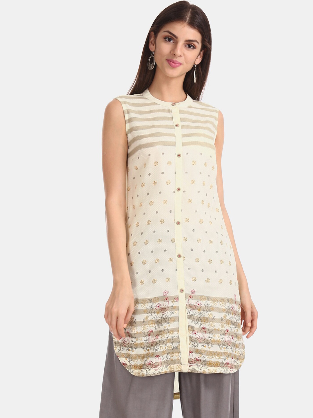 

Karigari Women White Kurta