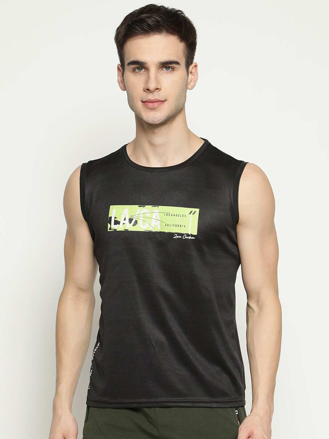 

V2 Value & Variety Men Black Typography Printed T-shirt