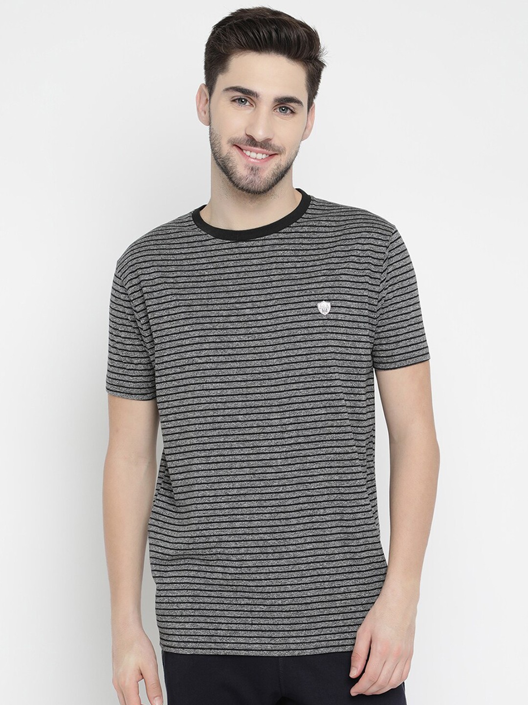 

V2 Value & Variety Men Black T-shirt