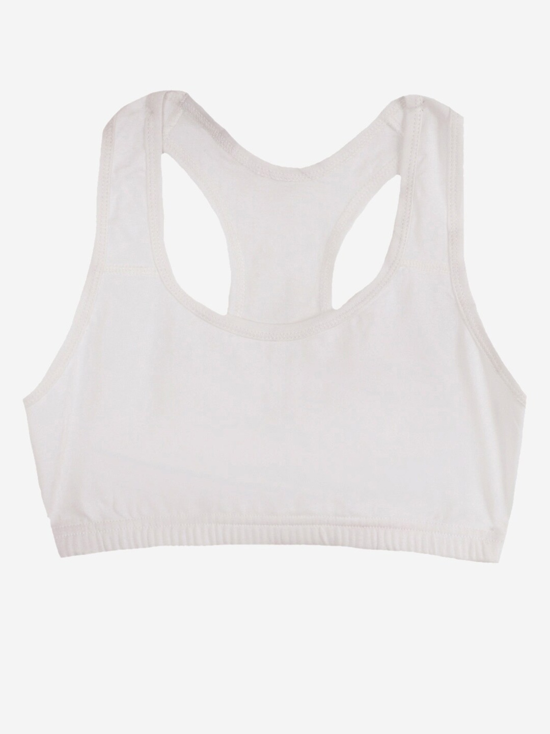 

YK White Beginners Bra
